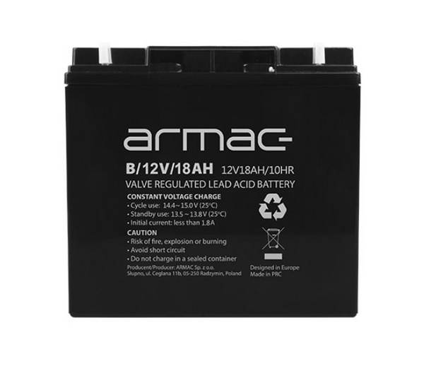 Universele gelaccu voor UPS Armac B/12V/18Ah