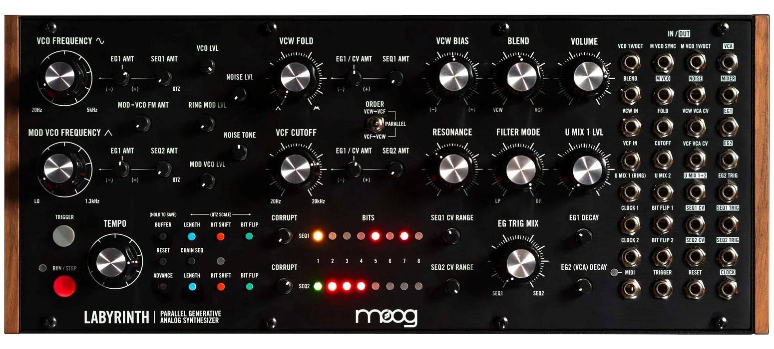MOOG Labyrinth - semi-modulaire analoge synthesizer-0