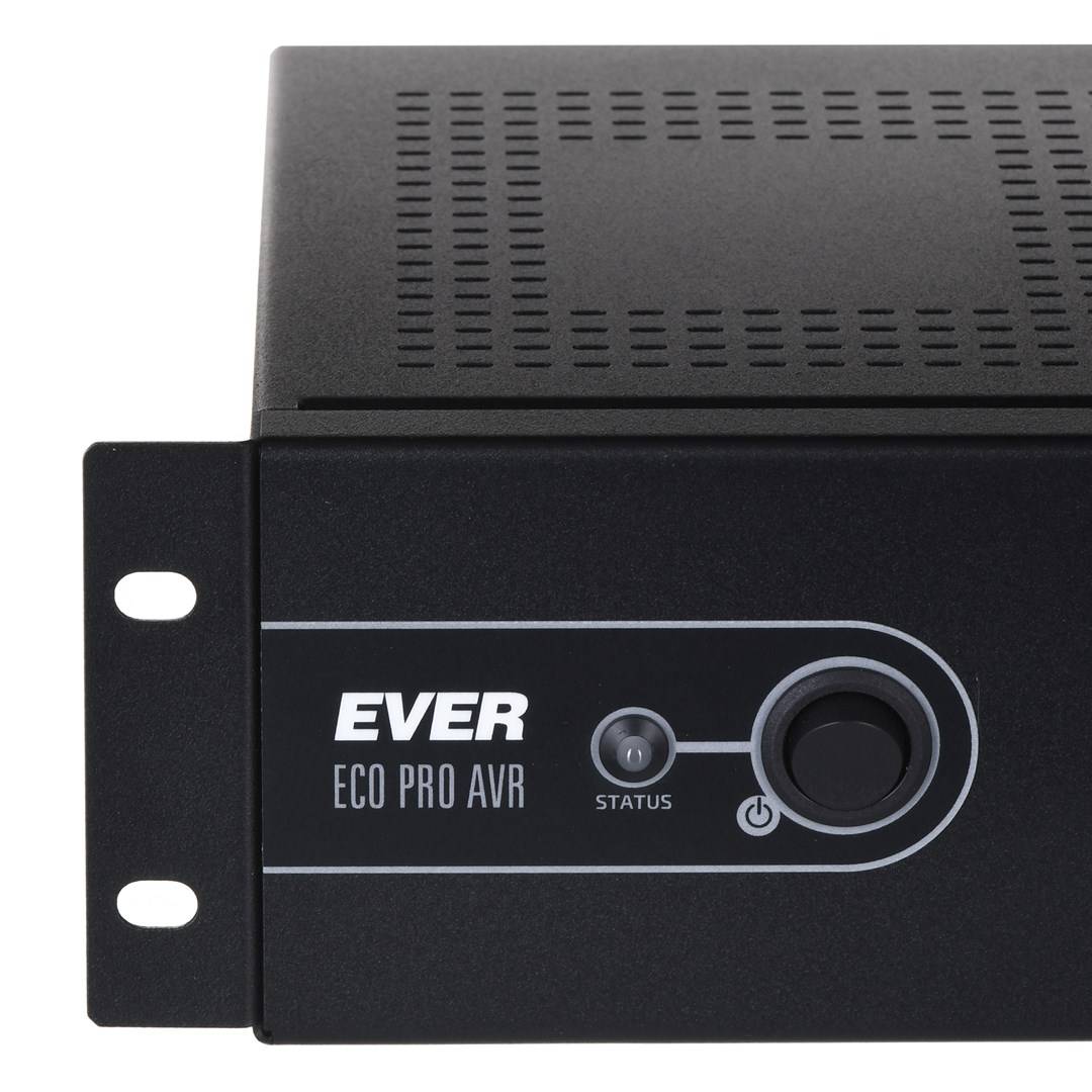 UPS EVER ECO Pro 1200 AVR CDS 19" (Rack; 1200VA) (MET EAVRRM-001K20/00)-1