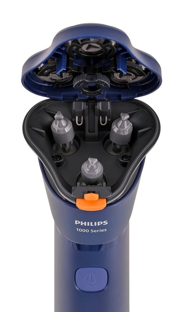 Philips 1000-serie S1881/00 herenscheerapparaat met rotatiemechanisme, marineblauw-5