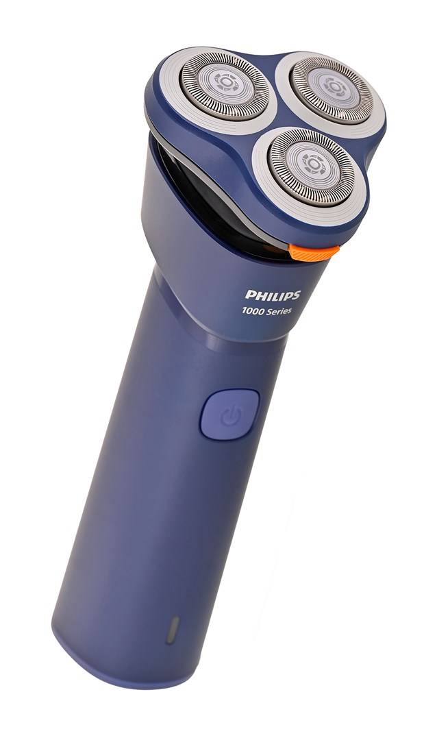 Philips 1000-serie S1881/00 herenscheerapparaat met rotatiemechanisme, marineblauw-2