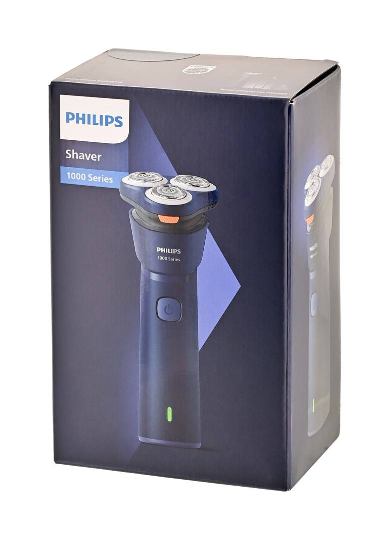 Philips 1000-serie S1881/00 herenscheerapparaat met rotatiemechanisme, marineblauw-4