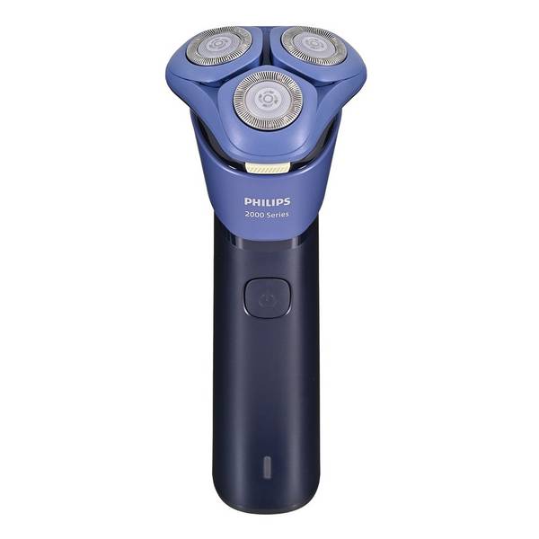 Philips 2000-serie S2885/00 herenscheerapparaat met rotatiemechanisme, blauw