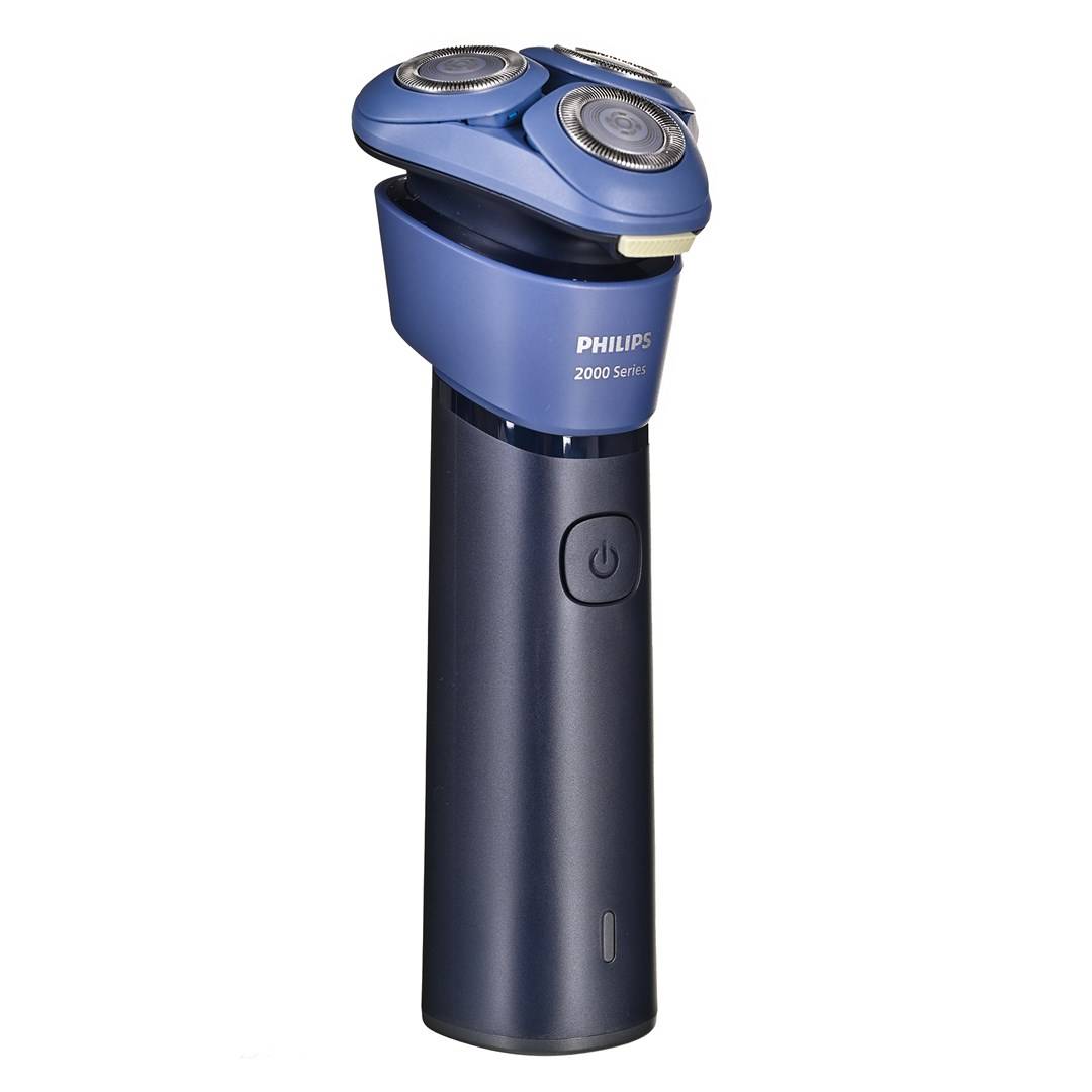 Philips 2000-serie S2885/00 herenscheerapparaat met rotatiemechanisme, blauw-3
