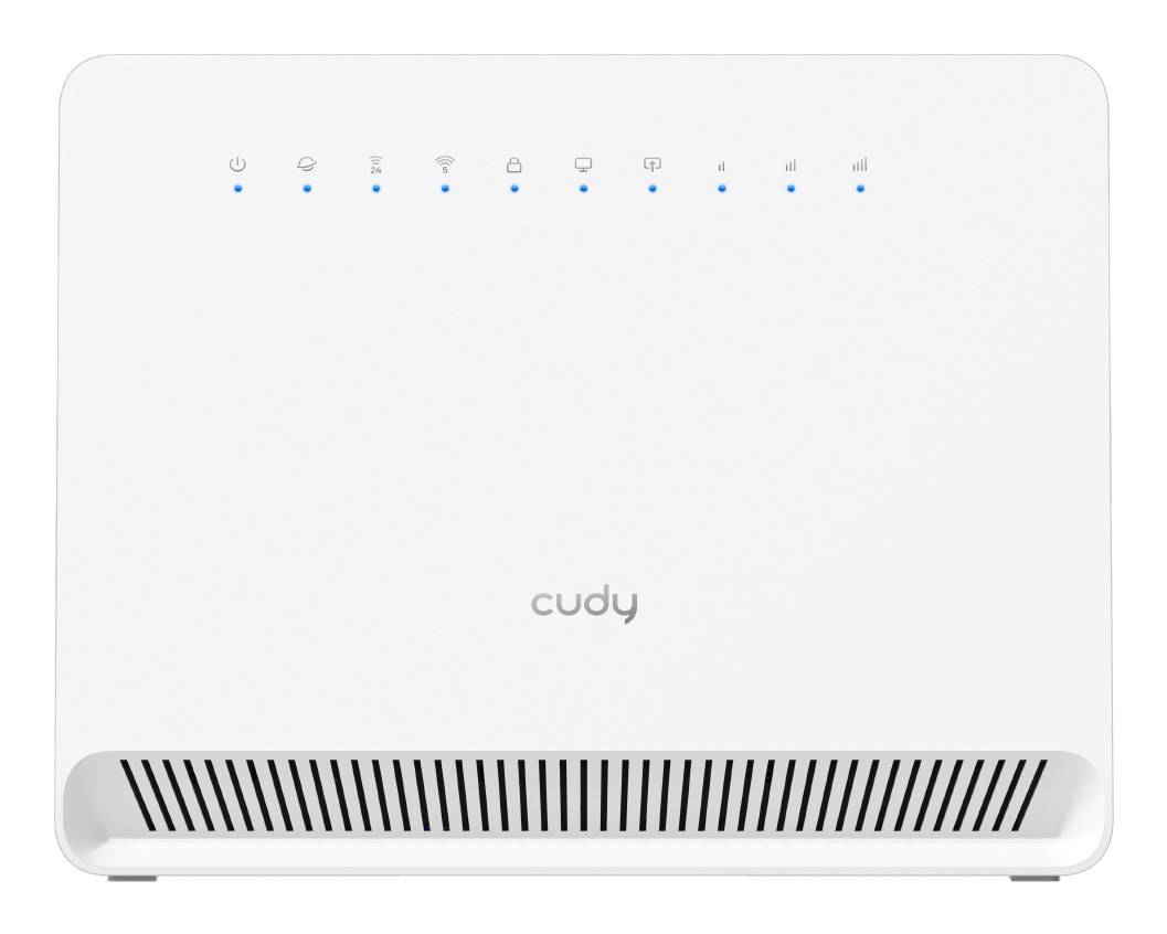 Cudy LT500E draadloze router Fast Ethernet Dual-band (2,4 GHz / 5 GHz) 4G Wit-0