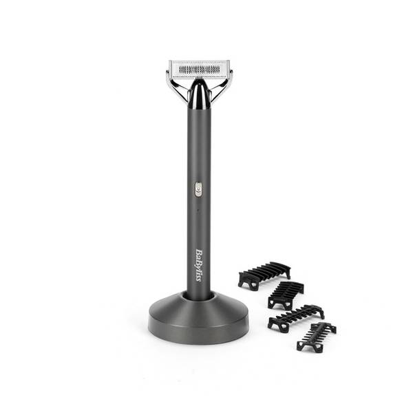 BaByliss Super-X Metal OT996E baardtrimmer met accu, 5,5 mm, nat en droog, zilverkleurig