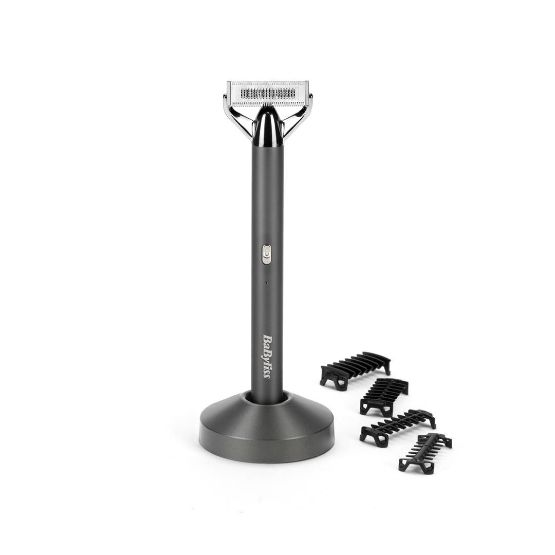 BaByliss Super-X Metal OT996E baardtrimmer met accu, 5,5 mm, nat en droog, zilverkleurig-0