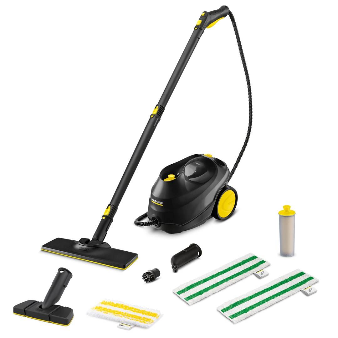 Kärcher 1.513-665.0 stoomreiniger Cilinderstoomreiniger 1 L 1900 W Zwart, Wit-0