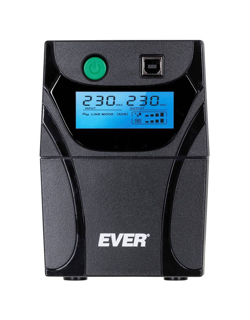 Ever EASYLINE 650 AVR USB Line-Interactive 0,65 kVA 360 W-1