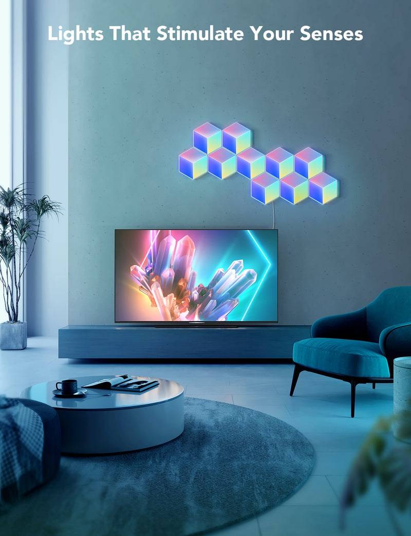 Govee Glide Hexa Pro slimme wandlamp met wifi/bluetooth, 72 W-2