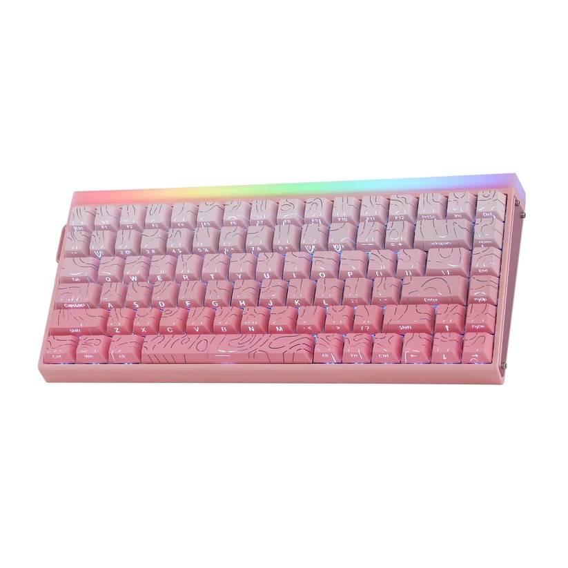 HERO84 HE PINK+Gradient+Contour Dragon King RGB AULA-toetsenbord met pakking-0