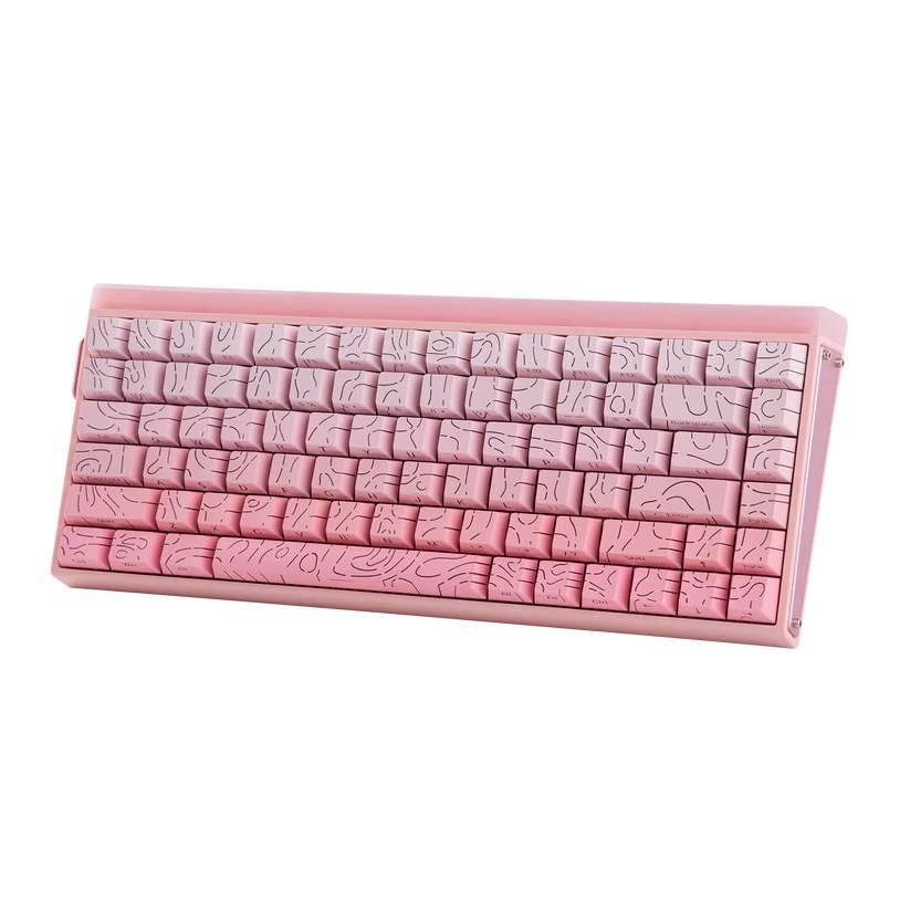 HERO84 HE PINK+Gradient+Contour Dragon King RGB AULA-toetsenbord met pakking-1