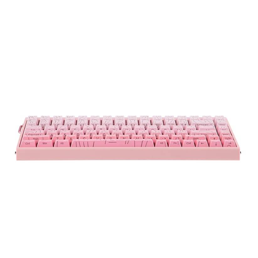 HERO84 HE PINK+Gradient+Contour Dragon King RGB AULA-toetsenbord met pakking-3