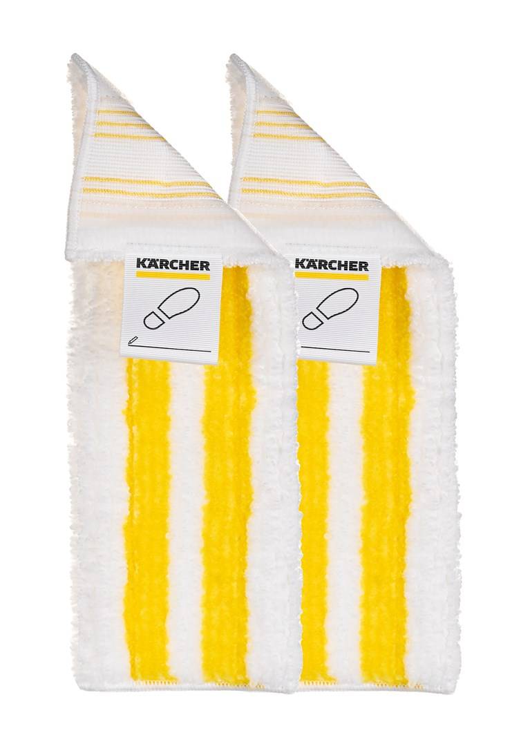 Karcher EasyFix Vloerdoek (2 stuks) Wit, Geel-1