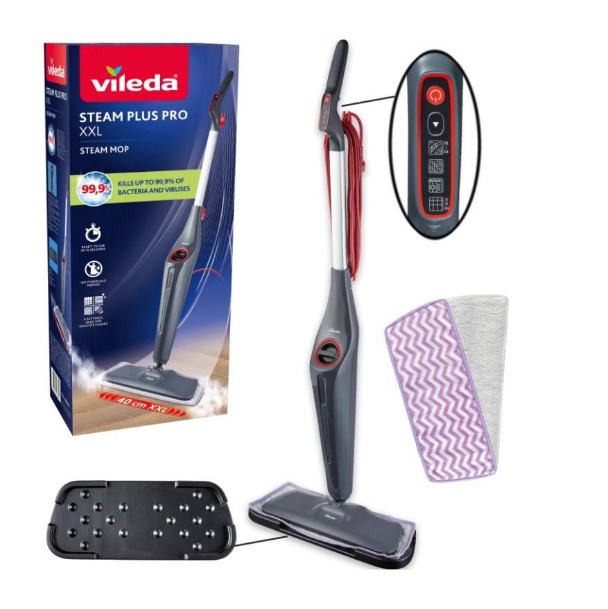 Vileda Steam Plus XXL Pro stoommop-0
