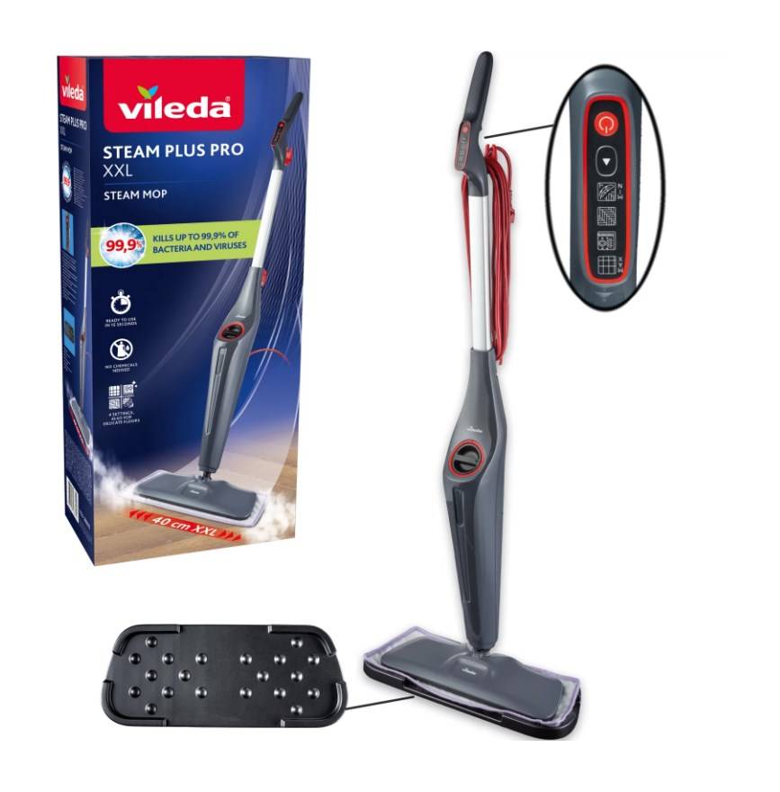 Vileda Steam Plus XXL Pro stoommop-1