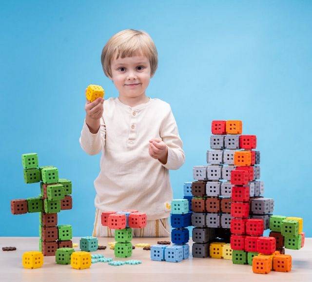 Marioinex Mini Wafel Bouwblokken, 142 stuks-5