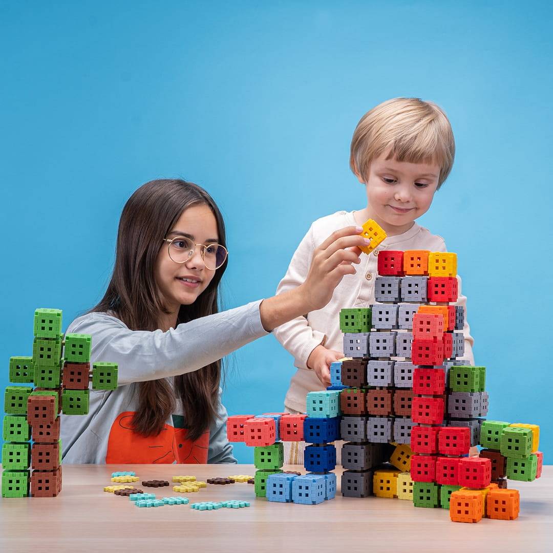 Marioinex Mini Wafel Bouwblokken, 142 stuks-4