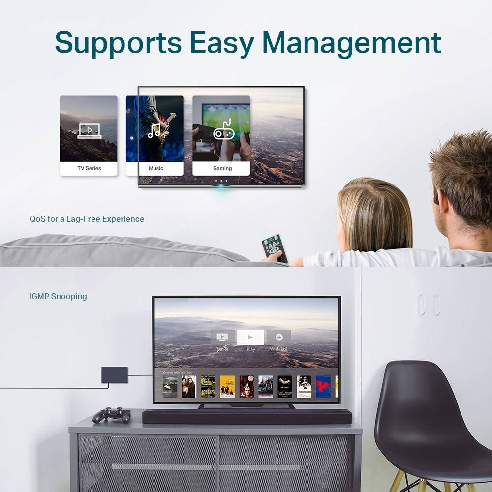 TP-Link 5-poorts Gigabit Easy Smart Switch-5