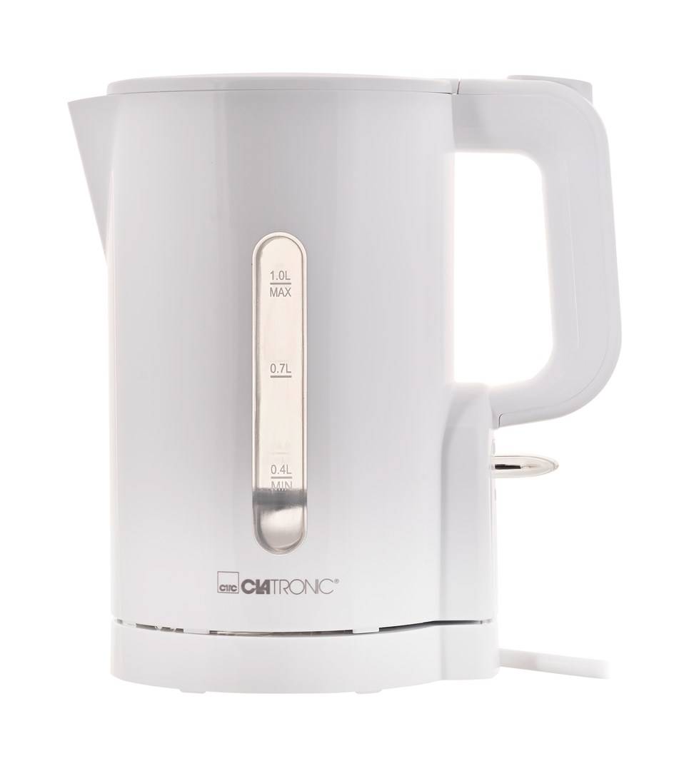 Clatronic WK 3834 elektrische waterkoker 1 liter 900 W wit-3