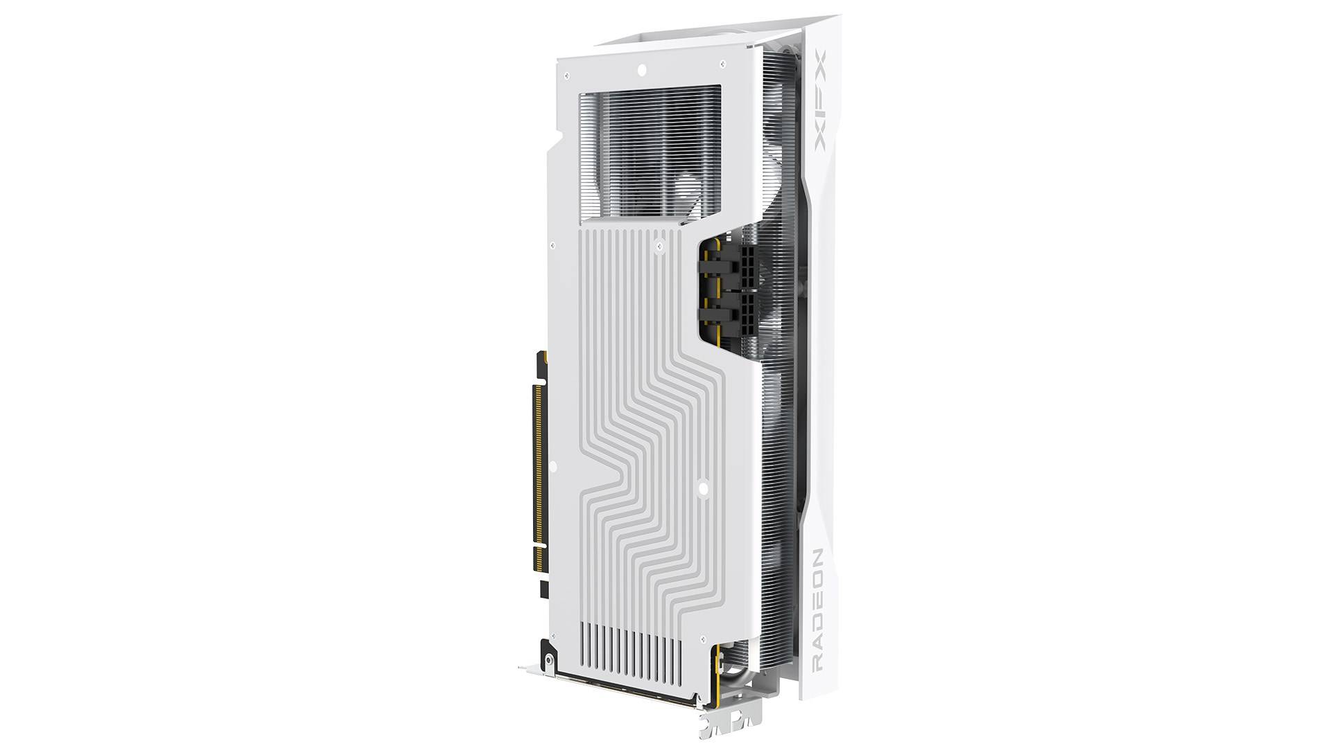 XFX Swift RX 9070GRE witte grafische kaart met drie ventilatoren en 12 GB geheugen-4