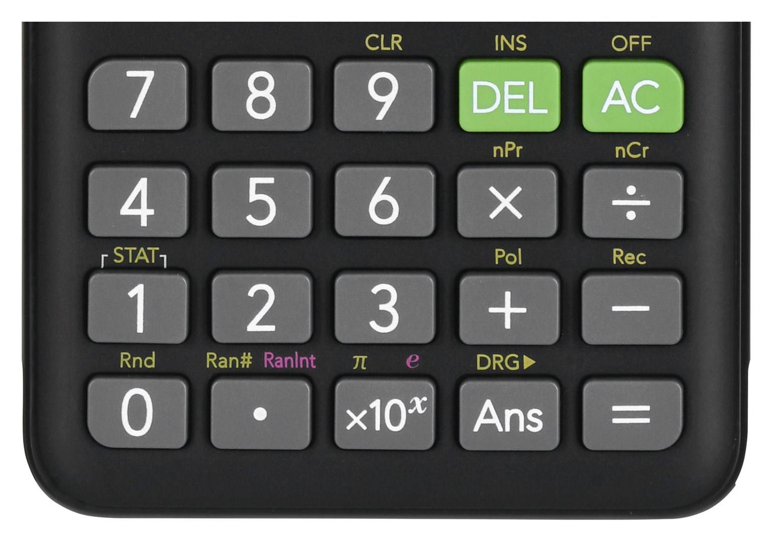CASIO FX-82ESPLUS-2 WETENSCHAPPELIJKE REKENMACHINE, 252 FUNCTIES, 77X162MM, ZWART, IN DOOS-5