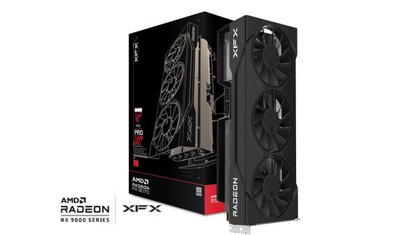 XFX Swift RX 9070GRE Trip FG 12GB grafische kaart
