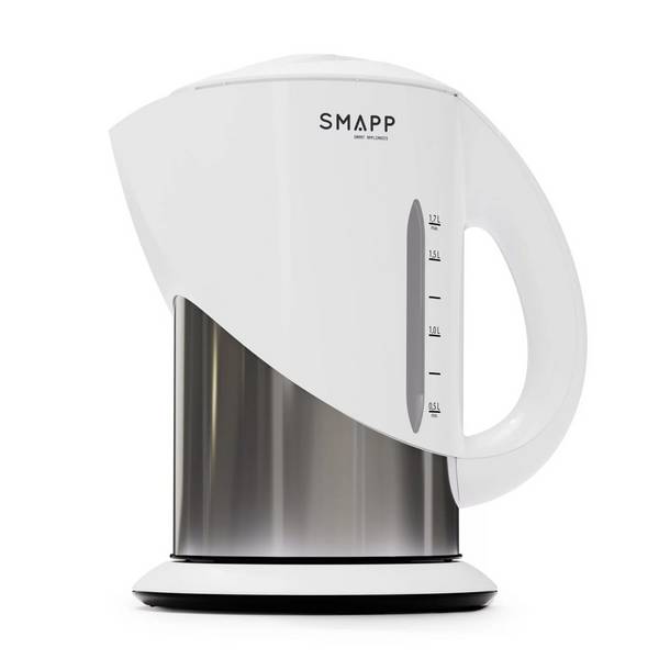 Draadloze waterkoker 1,7 liter SMAPP wit