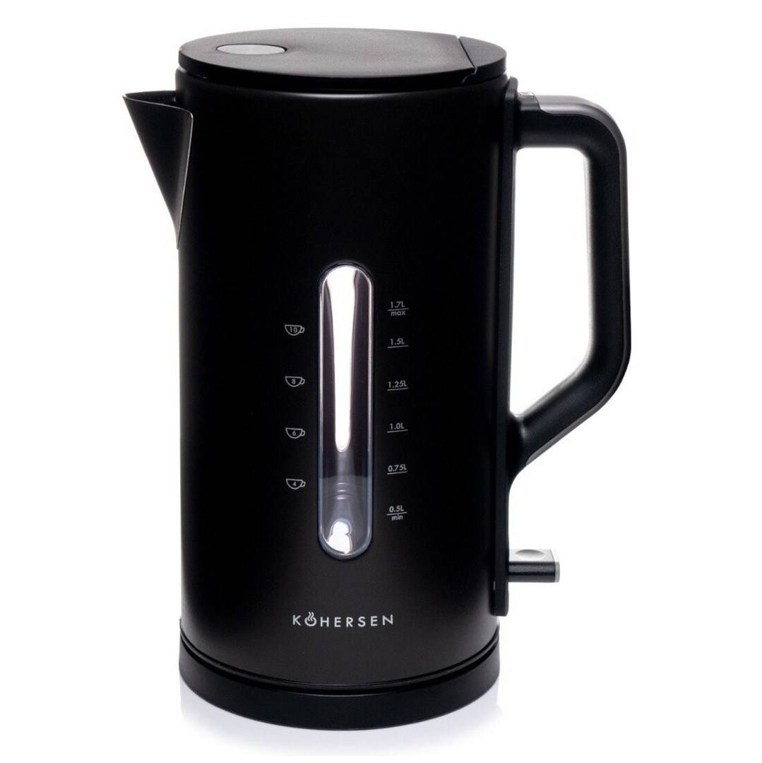 Kohersen Modern Matt elektrische waterkoker A451 zwart-0
