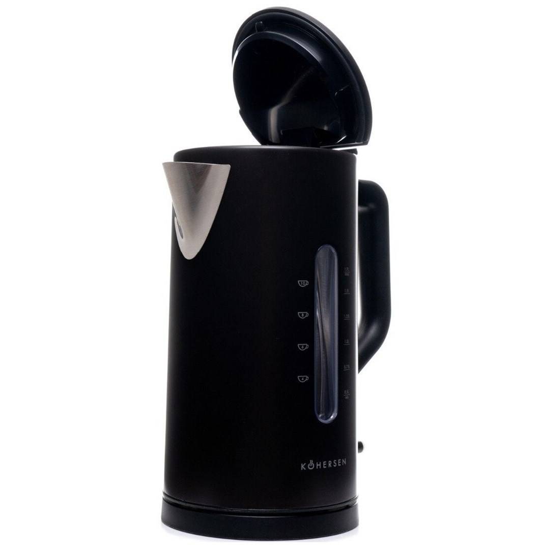 Kohersen Modern Matt elektrische waterkoker A451 zwart-1