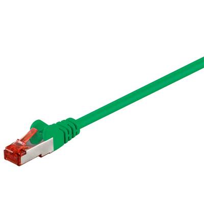 S/FTP CAT6 Gigabit netwerkkabel / groen - LSZH - 30 meter-0