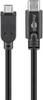 Goobay USB-C to Micro-B Cable, OTG, 0.6 m, black