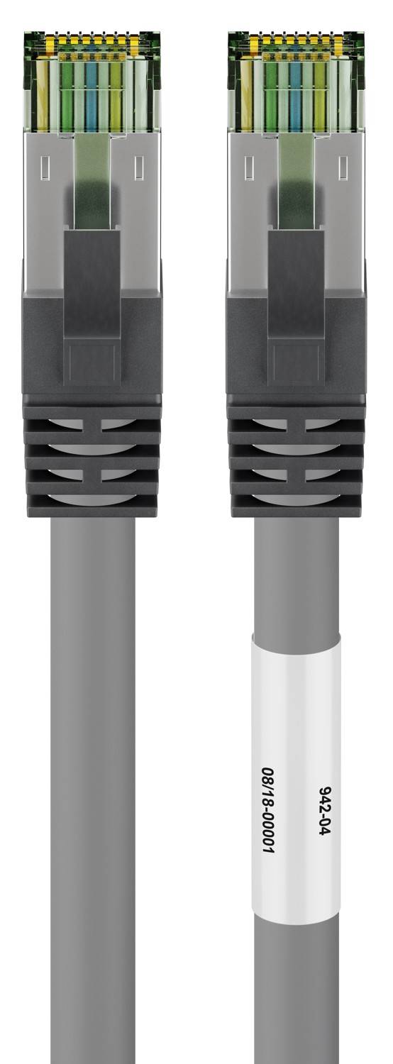 Premium S/FTP CAT8.1 40 Gigabit netwerkkabel / grijs - LSZH - 5 meter-0