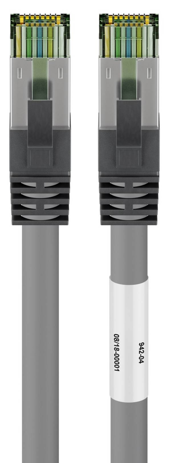Premium S/FTP CAT8.1 40 Gigabit netwerkkabel / grijs - LSZH - 5 meter