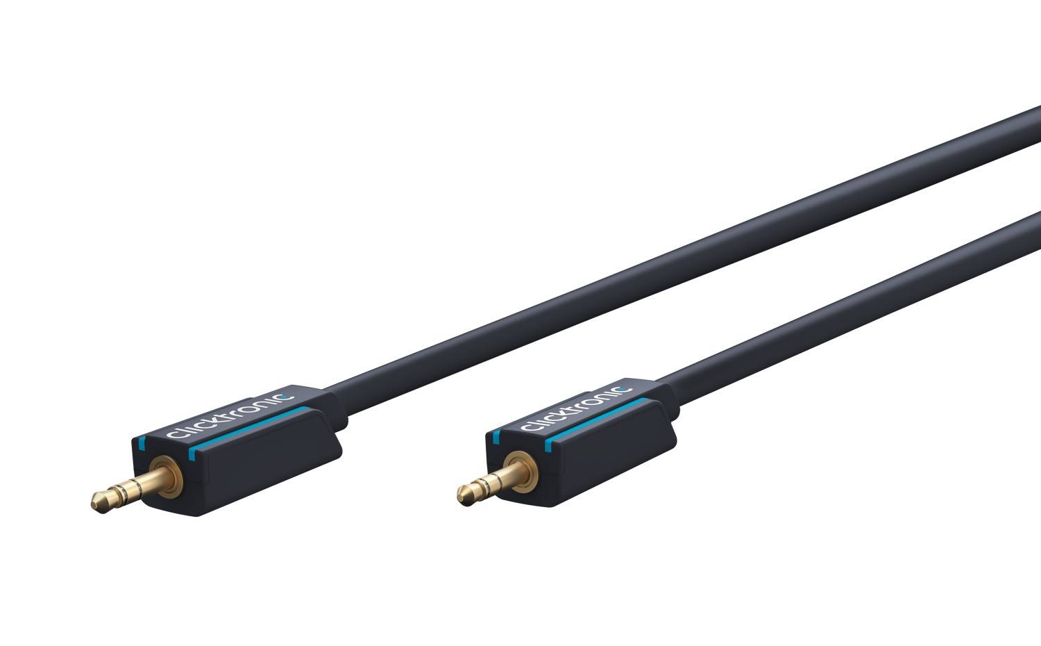 Clicktronic 3.5 mm AUX Cable, Stereo 3 m-0