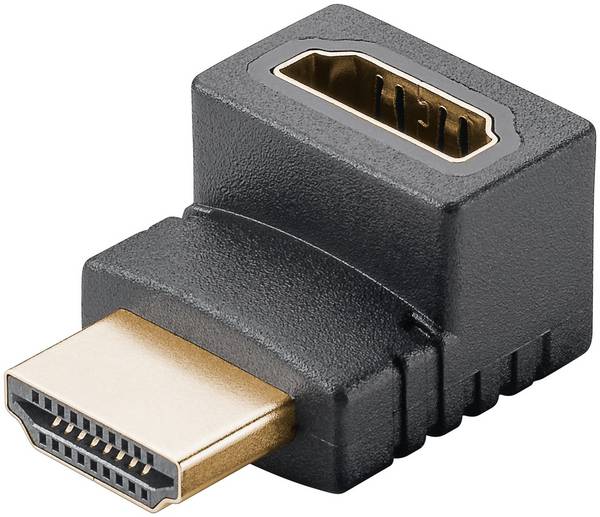 Haakse HDMI adapter naar boven | HDMI2.1 (8K 60Hz + HDR)