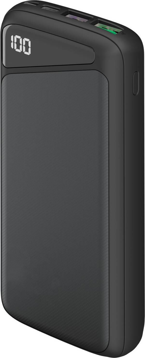 Goobay snelladende powerbank 20.000 mAh (USB-C™ PD, QC 3.0) - krachtige powerbank met statusweergave, compatibel met...