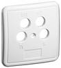 Goobay 4-hole Cover Plate for Antenna Wall Sockets