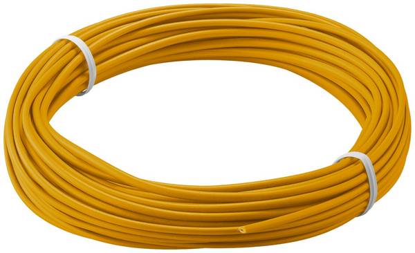 10m oranje 1x 0,14mm geisoleerd koperdraad voor hobby toepassingen - 10 meter