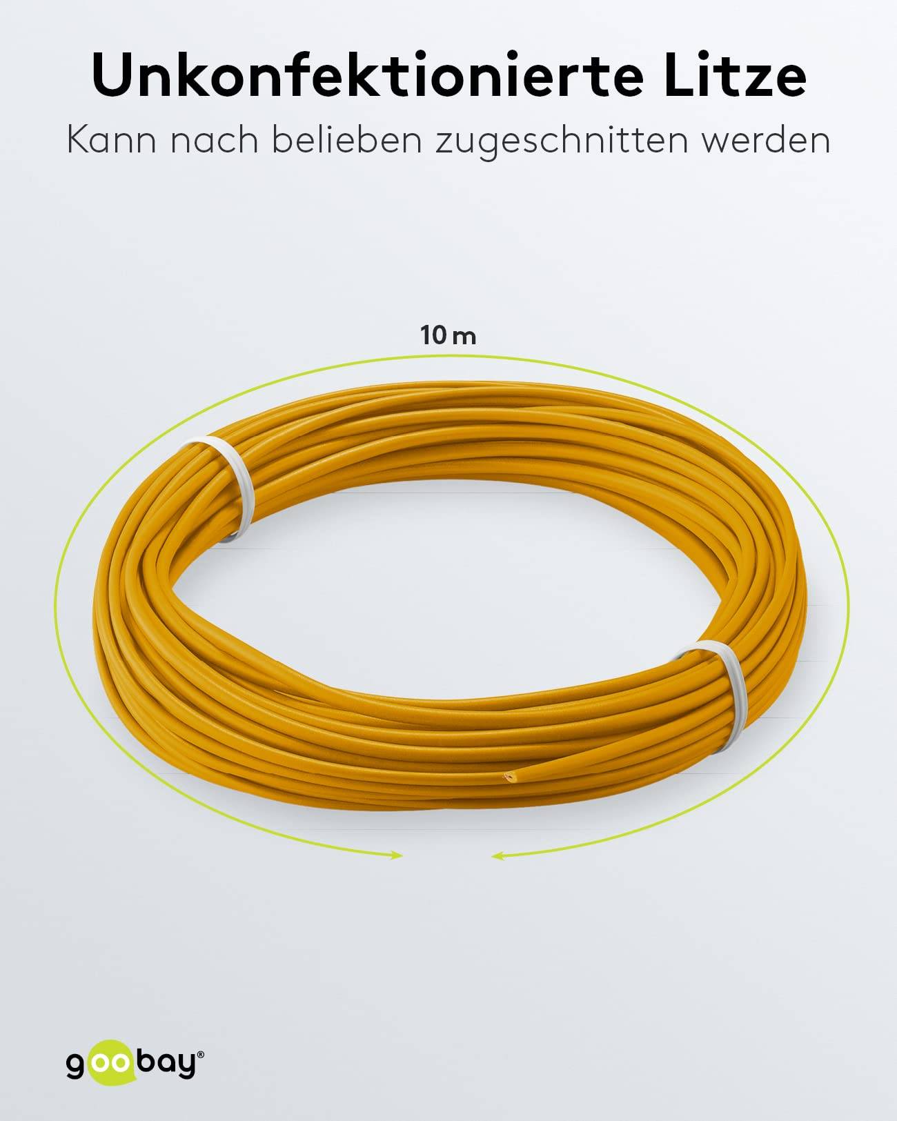 10m oranje 1x 0,14mm geisoleerd koperdraad voor hobby toepassingen - 10 meter-2
