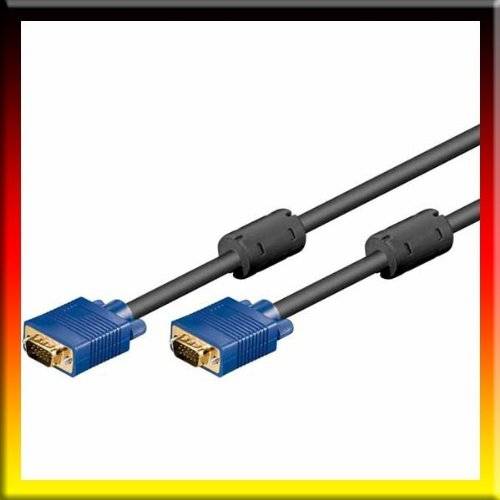 Goobay Full HD SVGA Monitorkabel, vergoldet VGA-Stecker (15-polig) > VGA-Stecker (15-polig) 3 m-2