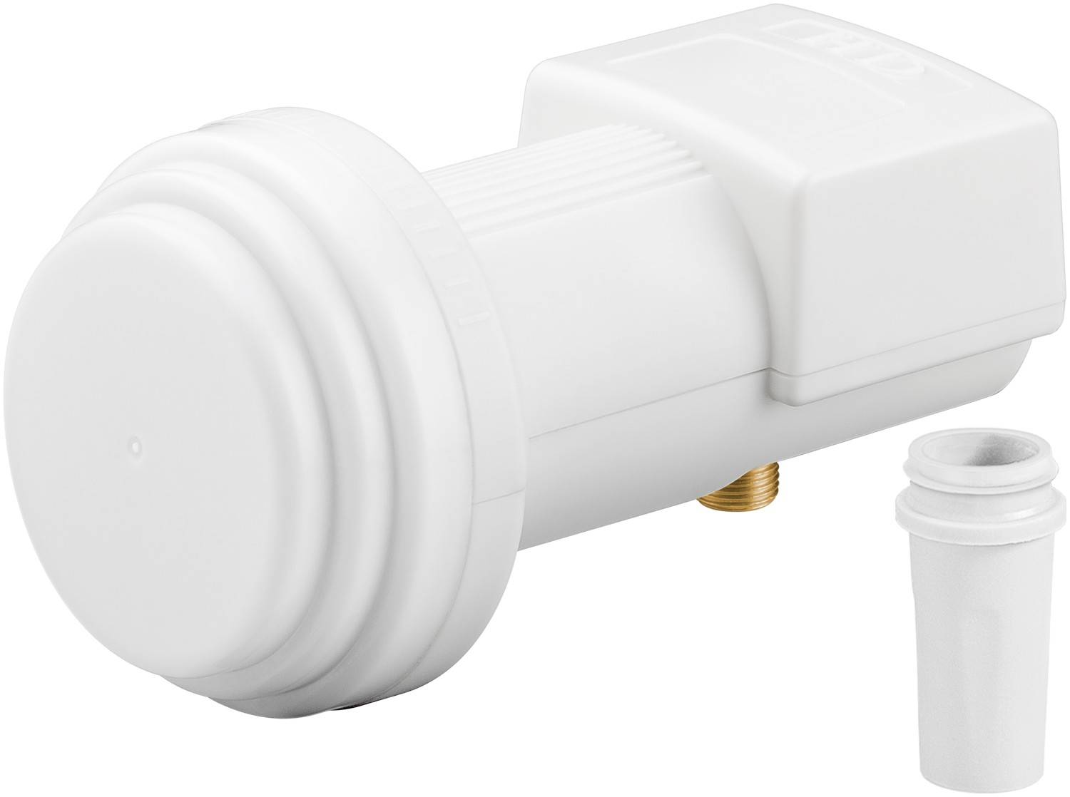 Goobay Goobay 67269 Universal Single LNB 1x Teilnehmer 8K SAT LNB digital SAT Verteiler Single-LNB Aantal gebruikers: 1 -0