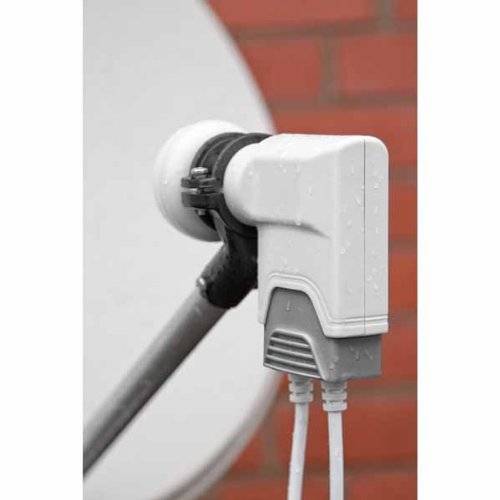 Goobay Goobay 67269 Universal Single LNB 1x Teilnehmer 8K SAT LNB digital SAT Verteiler Single-LNB Aantal gebruikers: 1 -1