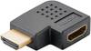 Haakse HDMI adapter naar links | HDMI2.1 (8K 60Hz + HDR)