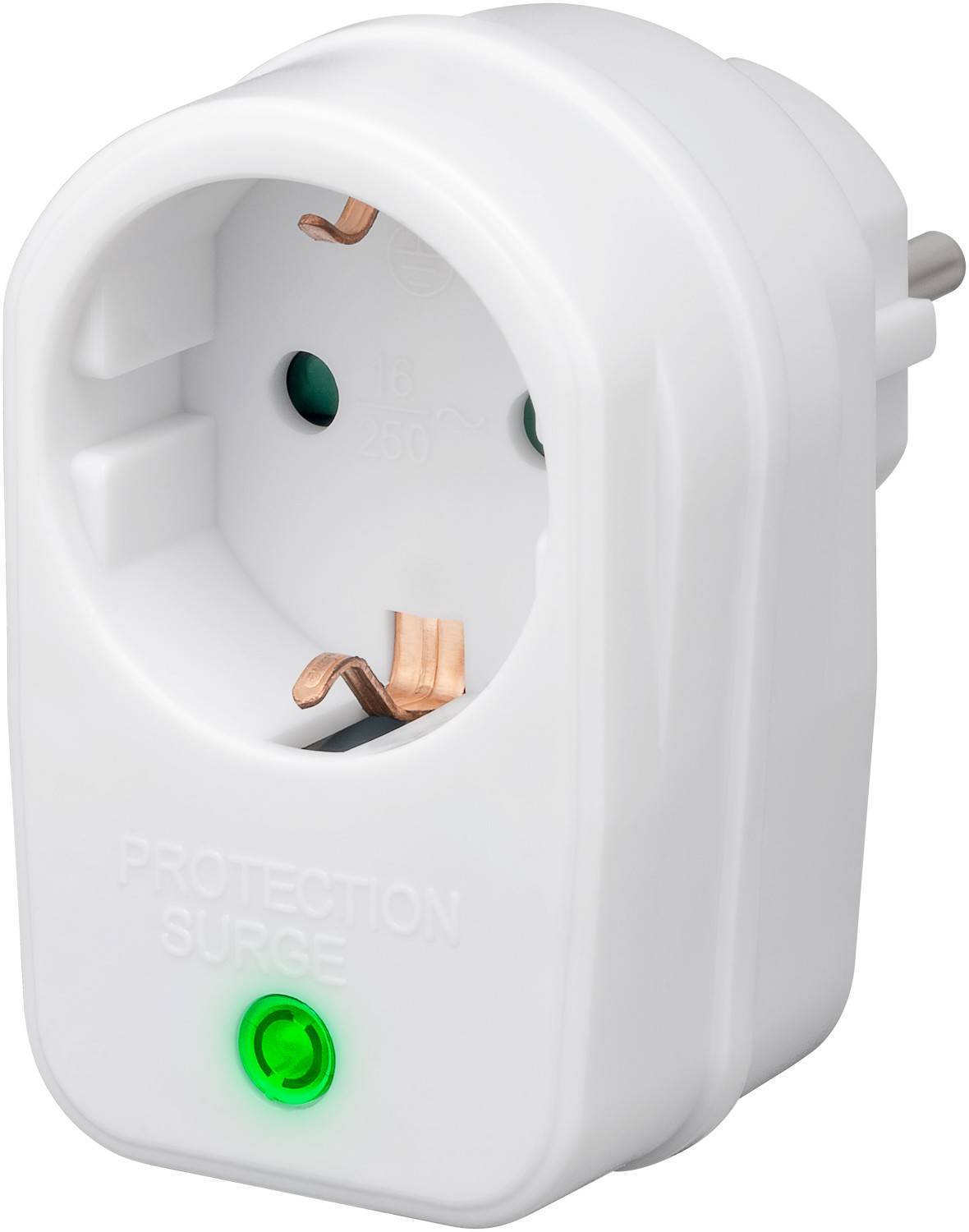 Goobay Surge-Protected Socket Adapter-0