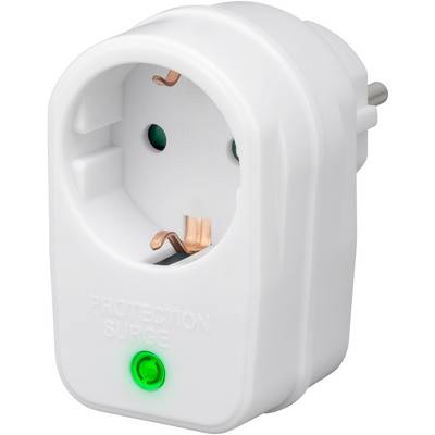 Goobay Surge-Protected Socket Adapter-0