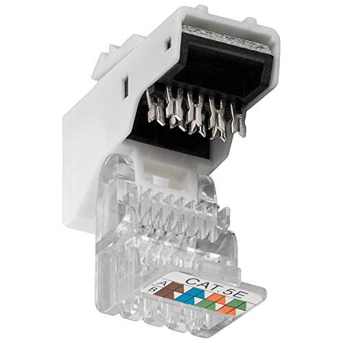 Goobay Keystone Modul RJ45 CAT 5e, UTP, 100 MHz 18,11 mm breit, RJ45-Buchse (8P8C), Snap-In system-2