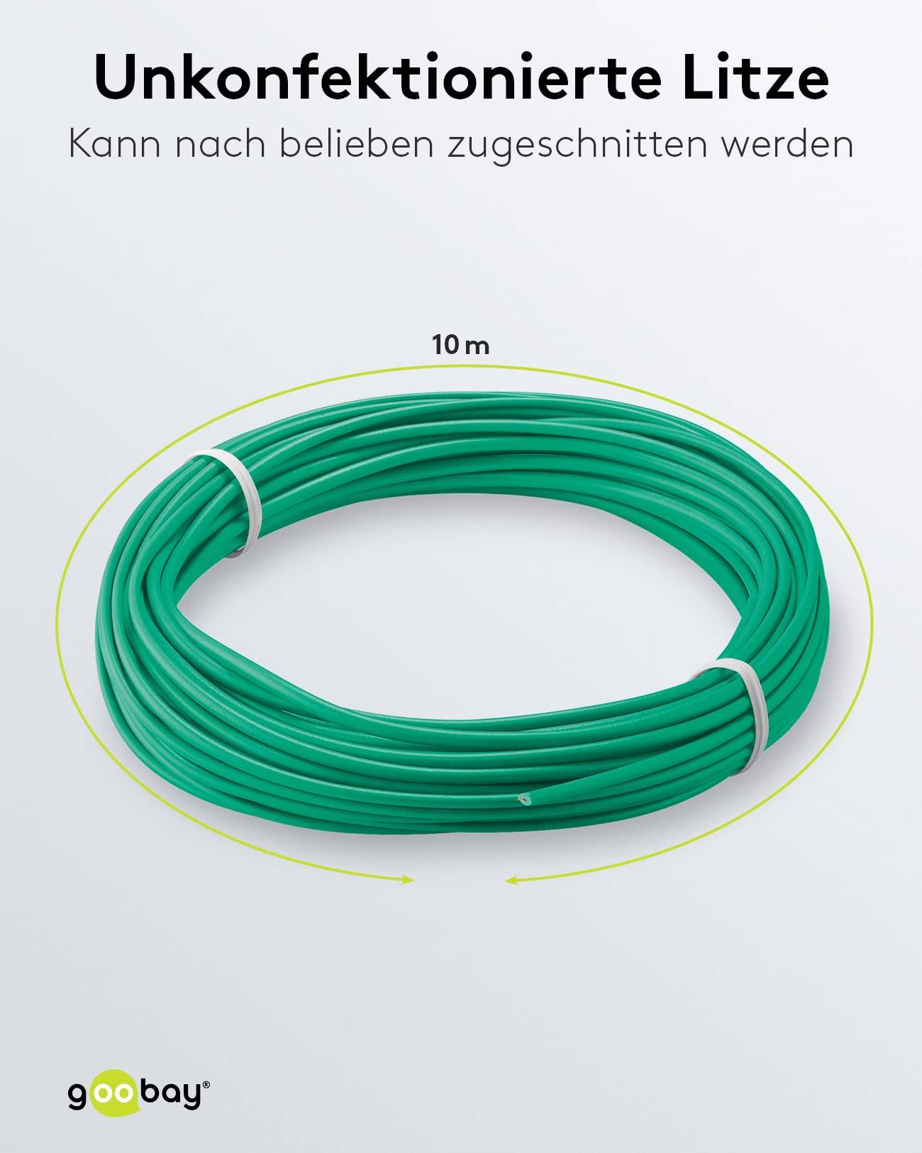 10m groen 1x 0,14mm geisoleerd koperdraad voor hobby toepassingen - 10 meter-3