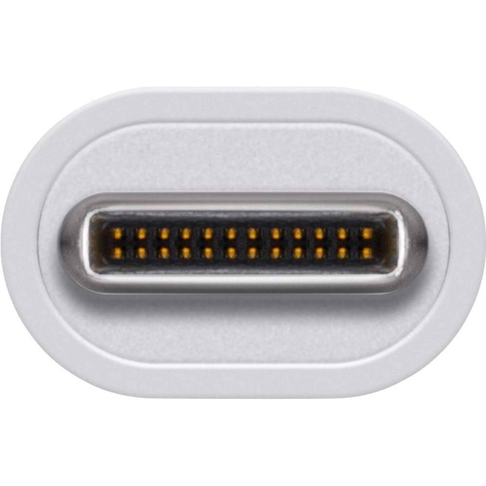 GOOBAY GOOBAY-66274 Hub USB; USB-A aansluiting x4,USB-C-stekker; USB 3.0; PnP; wit - 1 stuk-3