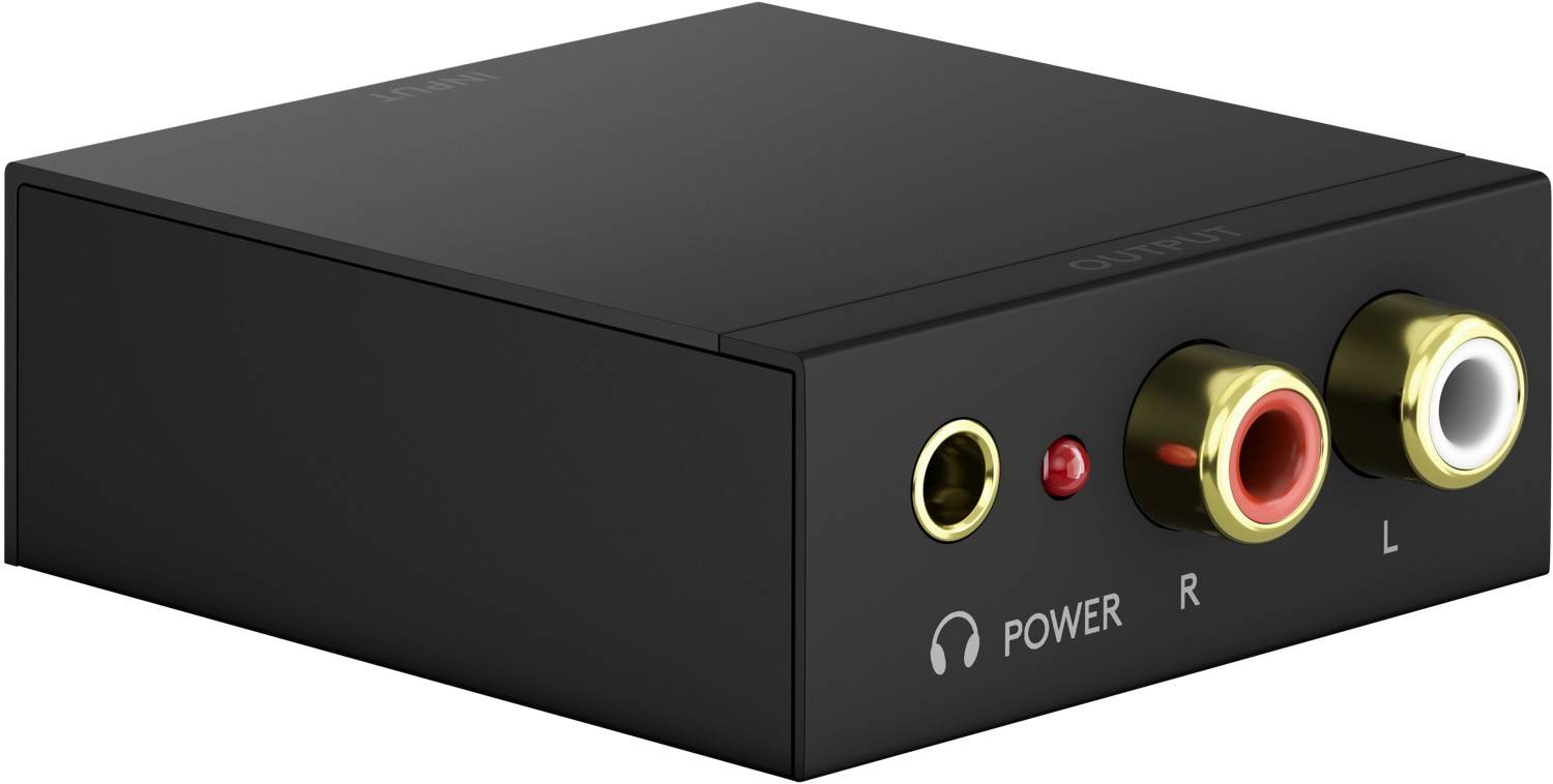 Goobay digitaal naar analoog audio converter (DAC) / High-Res audio